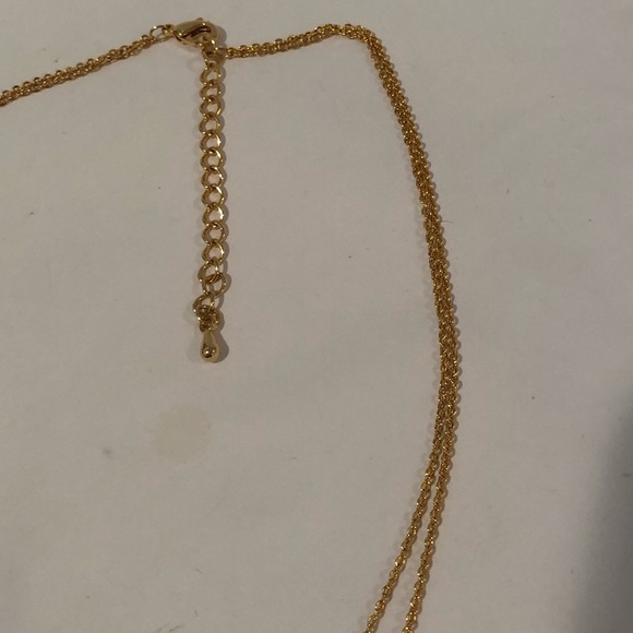 Double-Chain Gold Necklace - Picture 4 of 5